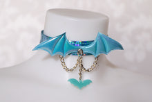 Load image into Gallery viewer, Blue Bat Wing Choker