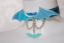 Load image into Gallery viewer, Blue Bat Wing Choker