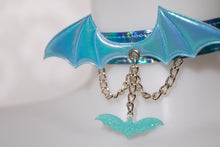 Load image into Gallery viewer, Blue Bat Wing Choker