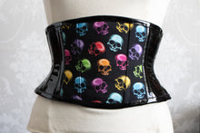 Load image into Gallery viewer, Close up of colourful skulls