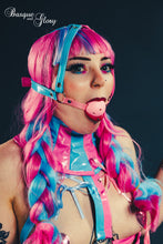 Load image into Gallery viewer, Bubblegum Ball Gag Face Harness