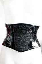 Load image into Gallery viewer, Glitter Couture PVC Corset