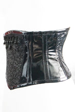 Load image into Gallery viewer, Glitter Couture PVC Corset