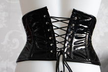 Load image into Gallery viewer, Glitter Couture PVC Corset