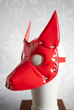 Load image into Gallery viewer, PVC Fetish Dog Mask