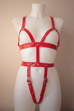 Load image into Gallery viewer, Red Full Body Harness