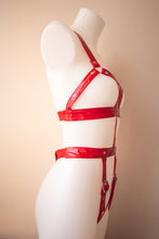 Load image into Gallery viewer, Red Full Body Harness