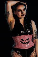 Load image into Gallery viewer, PVC Pumpkinface corset