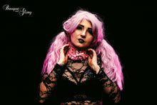 Load image into Gallery viewer, Kawaii Kiss Neck Corset