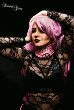 Load image into Gallery viewer, Kawaii Kiss Neck Corset