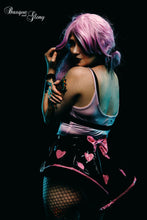 Load image into Gallery viewer, Queen Of Hearts Harness And Peplum Skirt set
