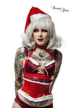 Load image into Gallery viewer, pvc christmas corset
