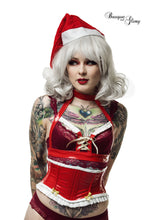 Load image into Gallery viewer, pvc christmas corset