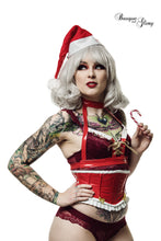Load image into Gallery viewer, pvc christmas corset
