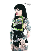 Load image into Gallery viewer, Green Fetish Holographic harness