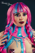 Load image into Gallery viewer, Bubblegum Neck Corset
