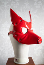 Load image into Gallery viewer, PVC Fetish Dog Mask
