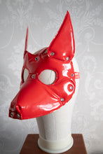 Load image into Gallery viewer, PVC Fetish Dog Mask
