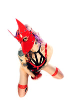 Load image into Gallery viewer, PVC Fetish Dog Mask
