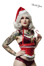 Load image into Gallery viewer, pvc christmas corset
