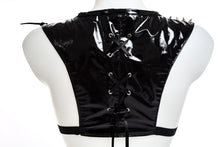 Load image into Gallery viewer, black pvc top
